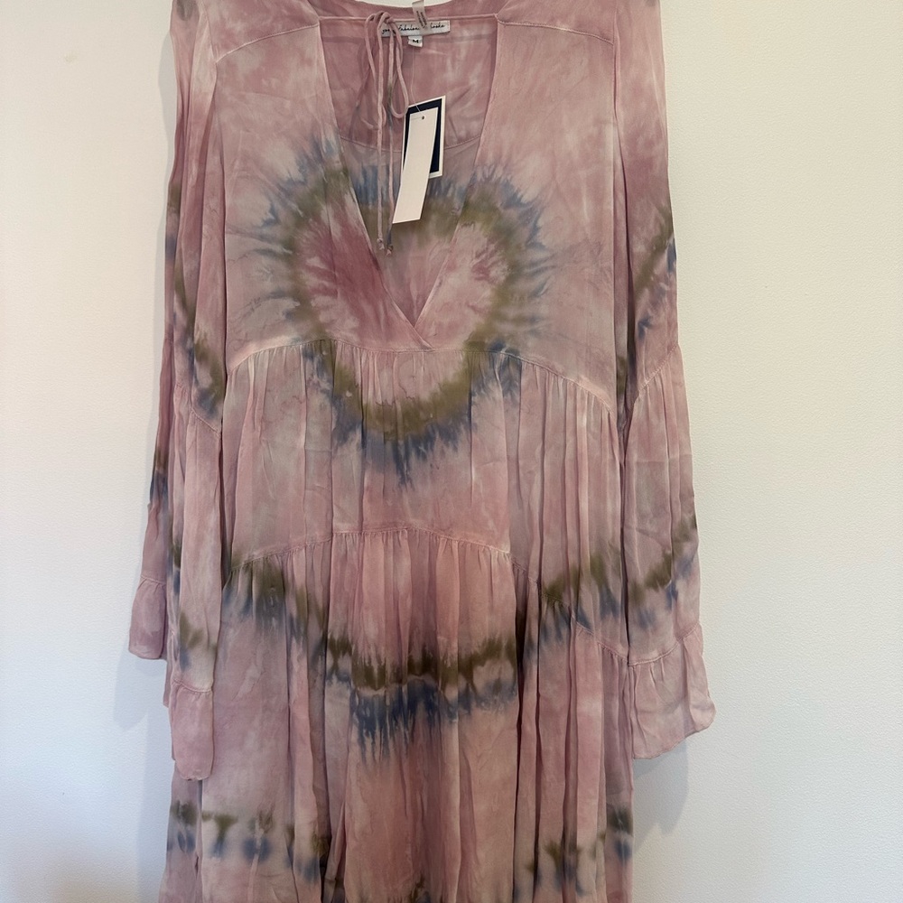 Young Fabulous & Broke Blush and Lavender Dress